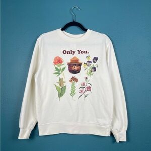 Smokey the Bear Sweatshirt- SIZE Medium